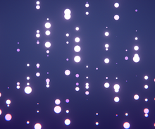 PARTICLE BACKGROUNDS